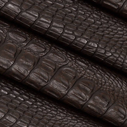 V615 Animal Print Mahogany Brown Charlotte Fabrics Vinyl