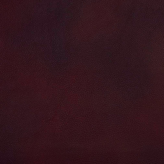 V647 Leather Grain,Plain & Solid Wine Brown Charlotte Fabrics Vinyl