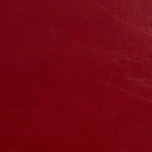 V653 Leather Grain,Plain & Solid Crimson Red & Burgundy Charlotte Fabrics Vinyl