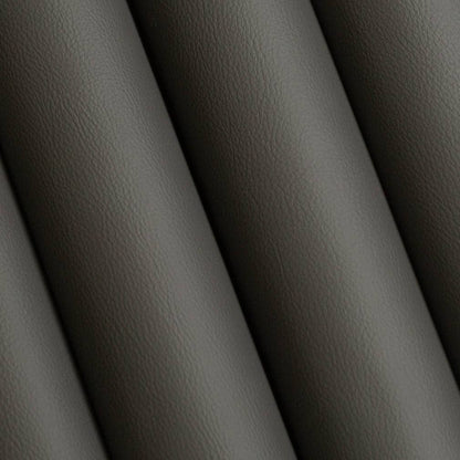 V819 Leather Grain,Plain & Solid Shadow Grey & Silver Charlotte Fabrics Vinyl