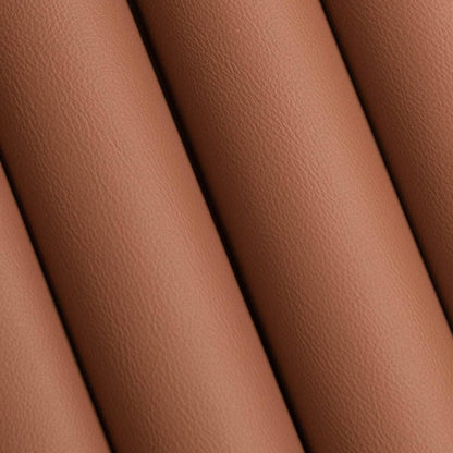 V823 Leather Grain,Plain & Solid Clay Brown,Orange & Rust Charlotte Fabrics Vinyl