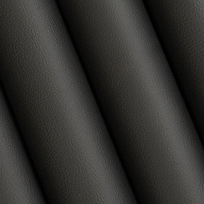 V838 Leather Grain,Plain & Solid Coal Black Charlotte Fabrics Vinyl
