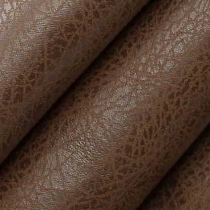 V855 Leather Grain Hickory Brown Charlotte Fabrics Vinyl