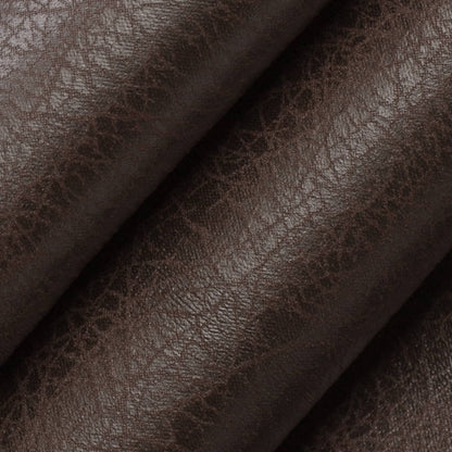 V856 Leather Grain Chocolate Brown Charlotte Fabrics Vinyl