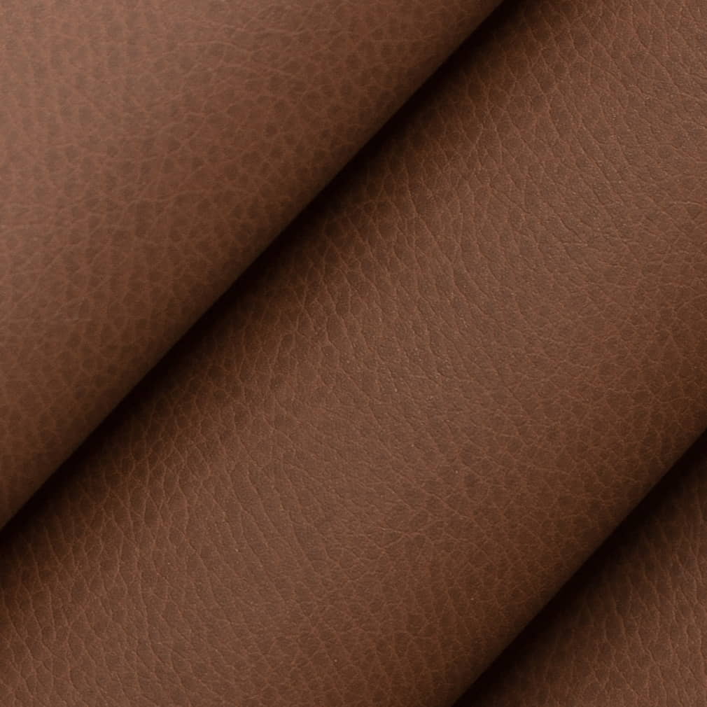V861 Leather Grain Rust Brown Charlotte Fabrics Vinyl