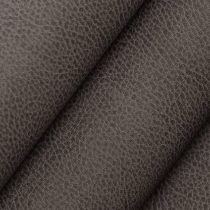 V866 Leather Grain Gunmetal Brown,Grey & Silver Charlotte Fabrics Vinyl