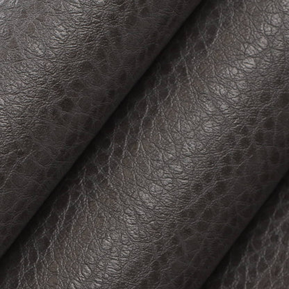 V877 Leather Grain Lead Brown,Grey & Silver Charlotte Fabrics Vinyl