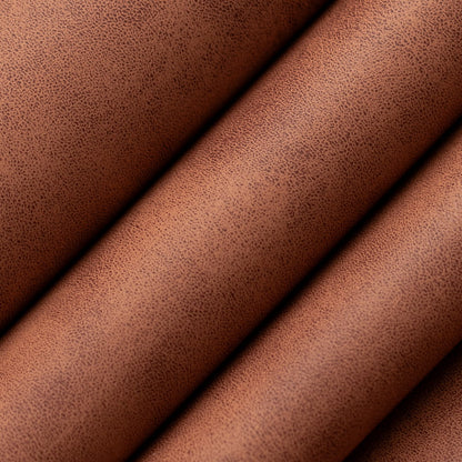 V918 Distressed,Leather Grain Sienna Brown Charlotte Fabrics Vinyl