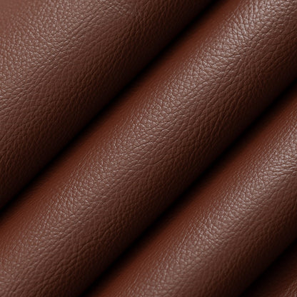 V921 Leather Grain,Plain & Solid Toffee Brown Charlotte Fabrics Vinyl