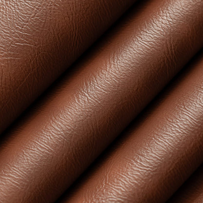 V922 Distressed,Leather Grain,Plain & Solid Rust Brown Charlotte Fabrics Vinyl