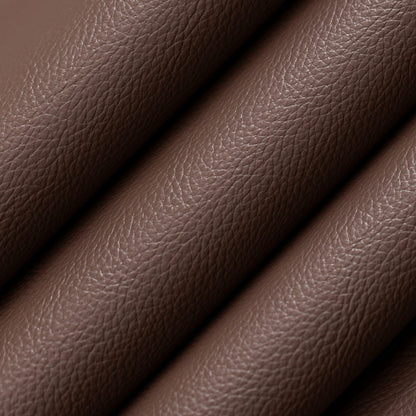 V925 Leather Grain,Plain & Solid Walnut Brown Charlotte Fabrics Vinyl