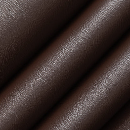 V929 Leather Grain,Plain & Solid Cocoa Brown Charlotte Fabrics Vinyl