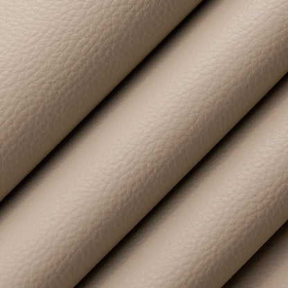 V934 Leather Grain,Plain & Solid Pebble Beige & Taupe Charlotte Fabrics Vinyl