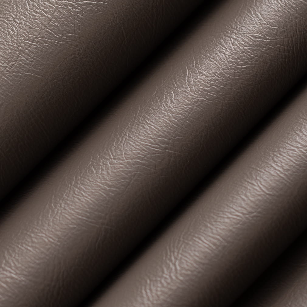 V937 Leather Grain,Plain & Solid Graphite Grey & Silver Charlotte Fabrics Vinyl