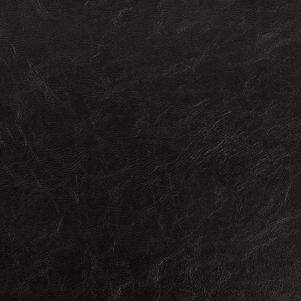 V942 Leather Grain,Plain & Solid Raven Black Charlotte Fabrics Vinyl