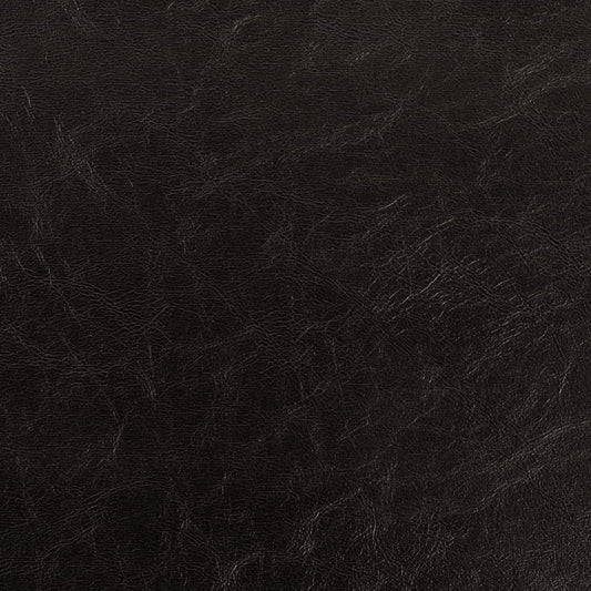 V942 Leather Grain,Plain & Solid Raven Black Charlotte Fabrics Vinyl