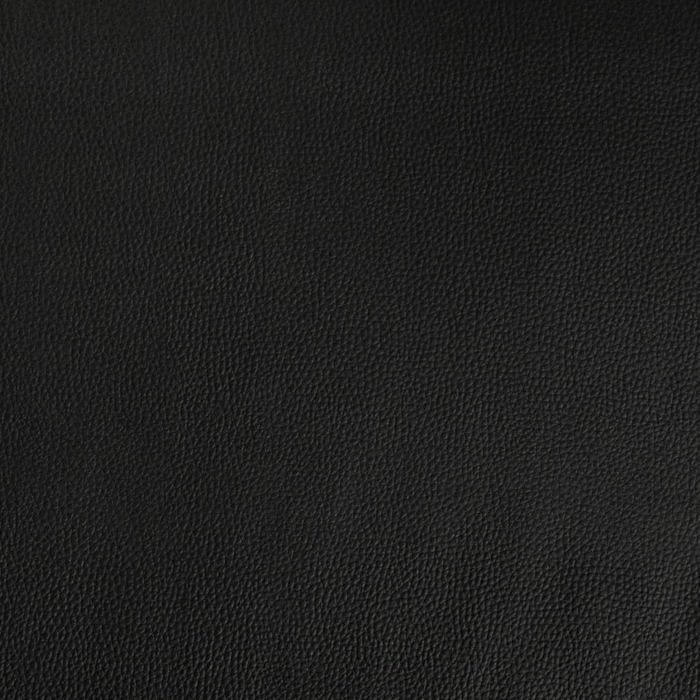 V943 Leather Grain,Plain & Solid Midnight Black Charlotte Fabrics Vinyl