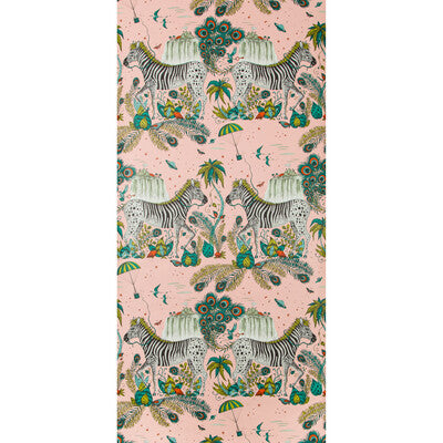 W0117/04-CAC LOST WORLD PINK  CLARKE AND CLARKE Wallpaper