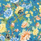 W0133/03-CAC SAPPHIRE GARDEN WP SAPPHIRE CLARKE AND CLARKE Wallpaper