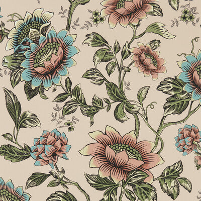 W0134/01-CAC TONQUIN WP BLUSH CLARKE AND CLARKE Wallpaper