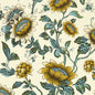 W0134/02-CAC TONQUIN WP CHARTREUSE CLARKE AND CLARKE Wallpaper
