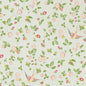 W0135/02-CAC WILD STRAWBERRY WP DOVE CLARKE AND CLARKE Wallpaper