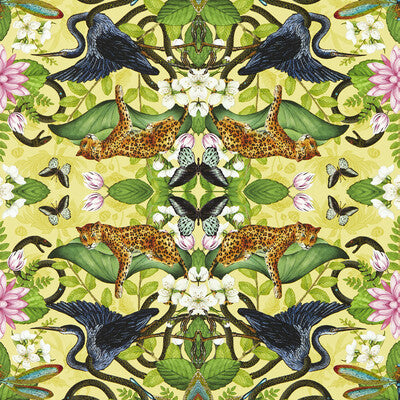 W0136/01-CAC WONDERLUST WP CITRON CLARKE AND CLARKE Wallpaper