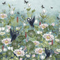 W0138/01-CAC WATERLILY BANNER WP MARINE CLARKE AND CLARKE Wallpaper