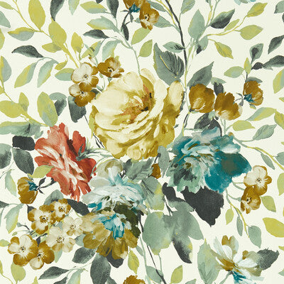 W0139/02-CAC BLOOM ANTIQUE WP CLARKE AND CLARKE Wallpaper