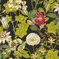 W0143/04-CAC PASSIFLORA NOIR WP CLARKE AND CLARKE Wallpaper