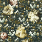 W0148/03-CAC CAMILE TEAL/SPICE WP CLARKE AND CLARKE Wallpaper