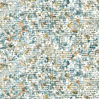 W0154/04-CAC SCINTILLA TEAL/SPICE WP CLARKE AND CLARKE Wallpaper