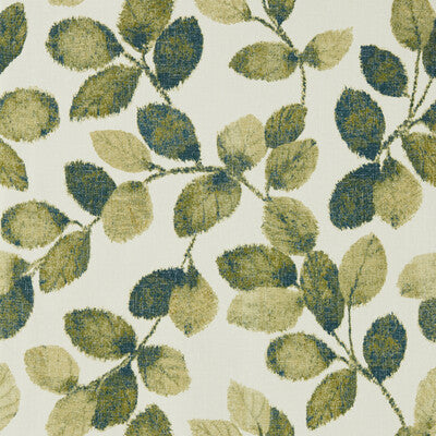 W0159/03-CAC NORTHIA OLIVE PEACOCK WP CLARKE AND CLARKE Wallpaper