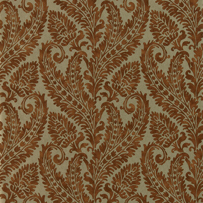 W0161/04-CAC REGALE RUSSET GILVER WP CLARKE AND CLARKE Wallpaper