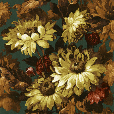 W0162/04-CAC SUNFOREST SAGE RUSSET WP CLARKE AND CLARKE Wallpaper