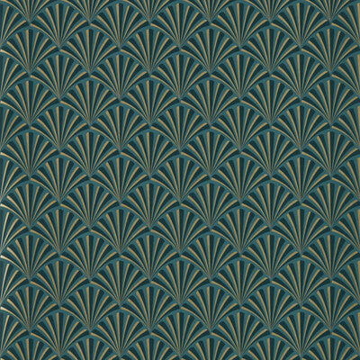 W0164/04-CAC CHRYSLER TEAL WP CLARKE AND CLARKE Wallpaper