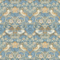 W0171/02-CAC STRAWBERRY THIEF DENIM WP CLARKE AND CLARKE Wallpaper
