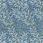 W0172/01-CAC WILLOW BOUGHS DENIM WP CLARKE AND CLARKE Wallpaper