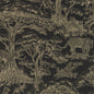 W0185/04-CAC KISUMU NOIR/LUXE WP CLARKE AND CLARKE Wallpaper