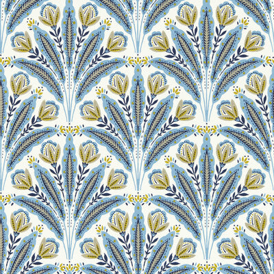W0193/02-CAC ATTINGHAM DENIM WP CLARKE AND CLARKE Wallpaper