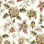 W0198/01-CAC SIZERGH BLUSH SAGE WP CLARKE AND CLARKE Wallpaper