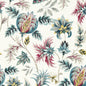W0198/04-CAC SIZERGH TEAL BERRY WP CLARKE AND CLARKE Wallpaper