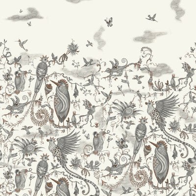 W0200/01-CAC CLOUD FOREST/IVORY WP CLARKE AND CLARKE Wallpaper