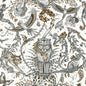 W0213/01-CAC BOSQUE DREAMS BRONZE WP CLARKE AND CLARKE Wallpaper