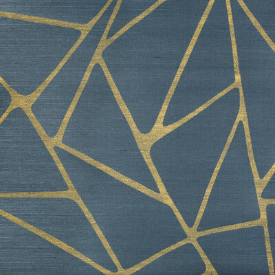 W3400-435 TO THE POINT TEAL KRAVET COUTURE Wallpaper