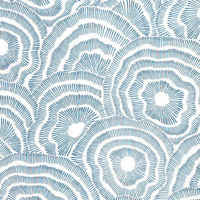 W3823-50 PANACHE WP INDIGO KRAVET COUTURE Wallpaper