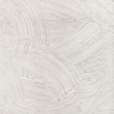 W3831-11 MODERN SWIRL WP SILVER KRAVET COUTURE Wallpaper