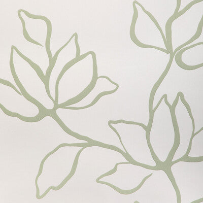 W3886-30 FLORAL SKETCH WP SAGE KRAVET COUTURE Wallpaper