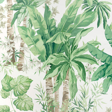 W4148-311 Junglewood Pnl Verde Kravet Wallpaper