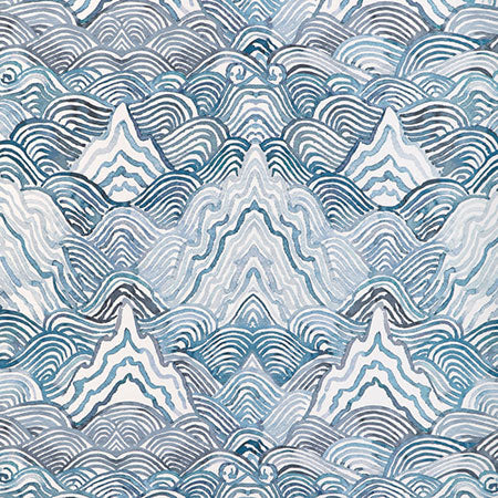 W4150-550 Shangri La WP Indigo Kravet Wallpaper